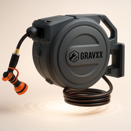 Heavy Duty Retractable Garden Hose Reel